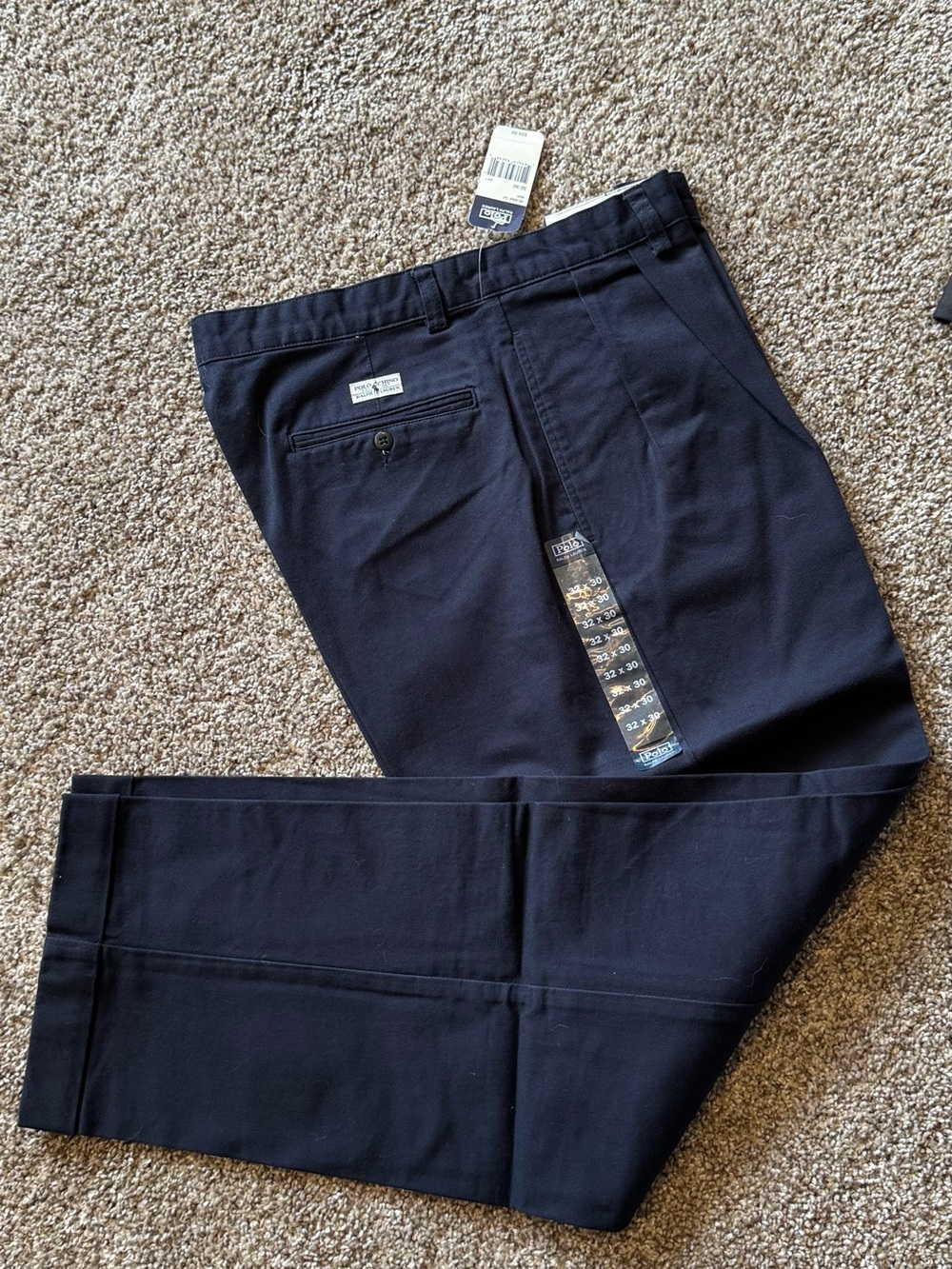 Polo by Ralph Lauren Men's Dark Navy Dress Pants